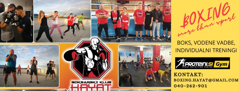 Boksar v Hayat Gym Komenda